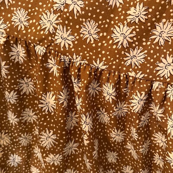 Senlis Josephine Ruffle Neck Sleeveless Maxi Dress Size Small - Picture 4 of 5